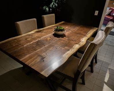 Minimalist Design Meets Natural Craftsmanship in Custom Tables Across Ottawa and Canada 2